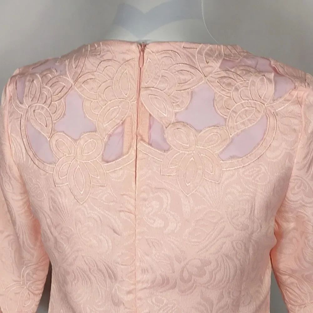 NWT Metisu Pink Lace Cutout Mini Dress - Picture 7 of 10